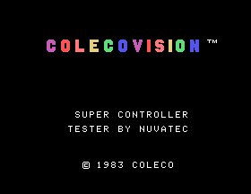 Super Action Controller Test Cartridge